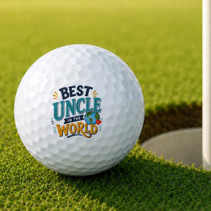 Bester Onkel der Welt Golfball