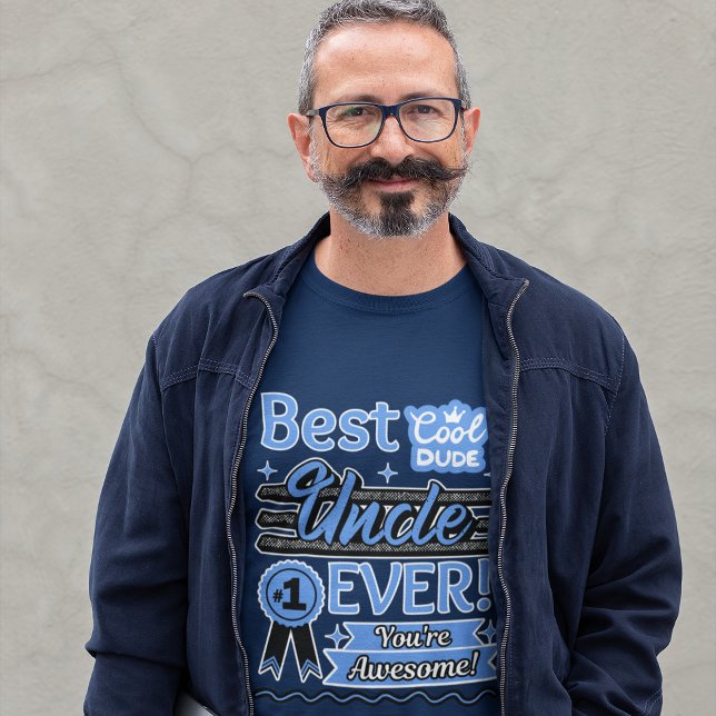 Bester Onkel je #1 Sie sind Phantastisch Onkel Men T-Shirt (Von Creator hochgeladen)