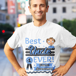 Bester Onkel je #1 Sie sind Phantastisch Onkel Men T-Shirt