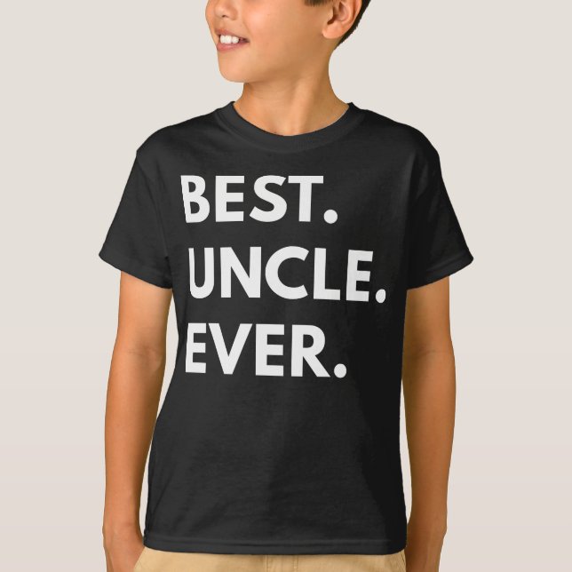 Bester Onkel je - Shirts der Familie schlank (Vorderseite)