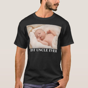 Bester Onkel überhaupt Familienfoto  T-Shirt