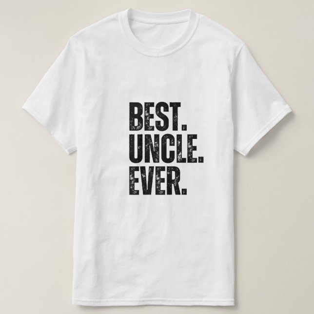 Bester Onkel überhaupt T-Shirt (Design vorne)