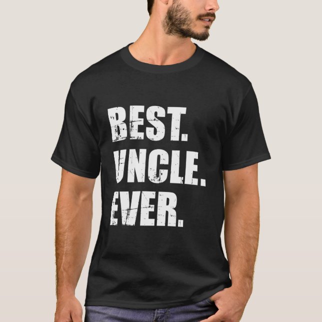 Bester Onkel überhaupt T-Shirt (Vorderseite)