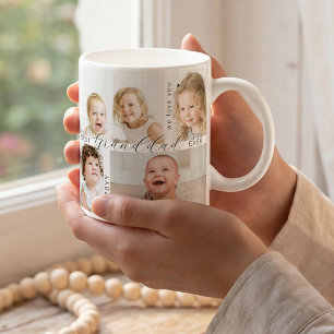 Bester Opa Aller Zeiten 4 Fotos Enkelkinder Kaffeetasse