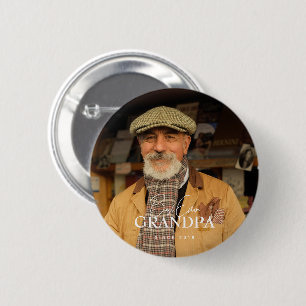 Bester Opa Aller Zeiten Seit 20XX Einfaches Elegan Button