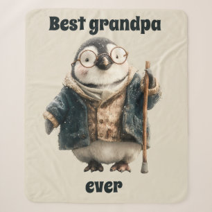 Bester Opa Aller Zeiten Winterpinguin Sherpadecke