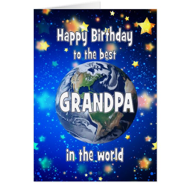 Bester Opa am Geburtstag der Welt (Vorne)