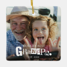 Bester Opa der Welt - Geschenk mit Gründungsdatum 