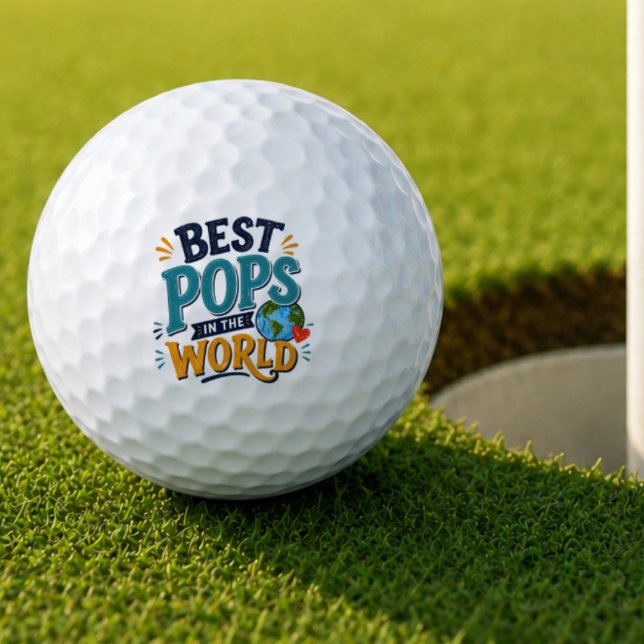 Bester Opa der Welt Golfball (Von Creator hochgeladen)