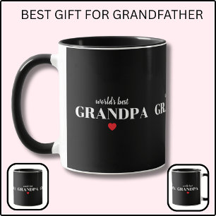 Bester Opa der Welt Individuelles Geschenk für Gro Tasse