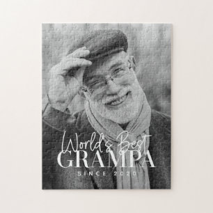 Bester Opa der Welt seit 20XX Modernes Chic-Foto