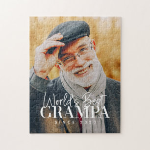 Bester Opa der Welt seit 20XX Modernes Chic-Foto