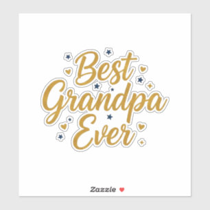 bester Opa ever Aufkleber