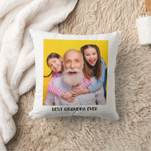 Bester Opa Ever Foto Einfacher Großvater Kissen