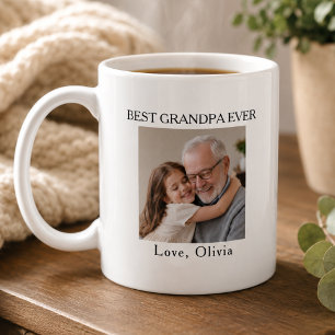 Bester Opa Ever Foto  Kaffeetasse