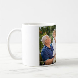 Bester Opa ever Foto Name klassisch elegant Kaffeetasse
