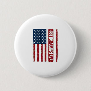 Bester Opa Ever Patriotische Flagge Vektor Design_ Button