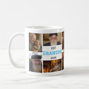 Bester Opa Ever – Personalisierte Fotos Kaffeetasse