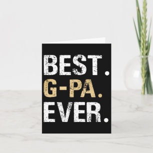 Bester Opa Grafik Opa-Geschenk von Enkelin Gra Karte