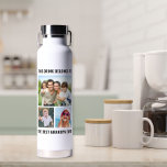 Bester Opa je 3 Foto Trinkflasche<br><div class="desc">Geben Sie dem besten Großvater der Welt mit dieser 3-Foto-Wasserflasche ein besonderes Geschenk. Einfach mit drei Fotos seiner Enkel und Familie personalisieren. Sie können "This Drink Belongs to" und "Best Opa Ever" an etwas Ähnliches in der Länge wie "World's Best Opa" und ob er als Opa, Poppop, Papa, abuelo, etc....</div>