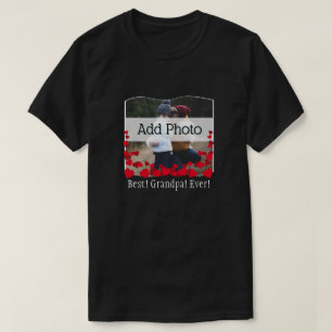 Bester Opa je! Benutzerdefinierter T - Shirt für F