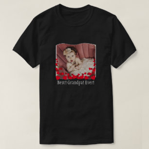Bester Opa je! Benutzerdefinierter T - Shirt für F