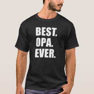 Bester Opa je deutscher Großvater (ON DARK) T-Shirt