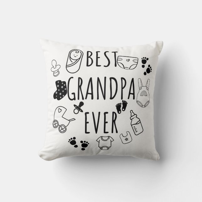 Bester Opa je Kissen (Vorderseite)