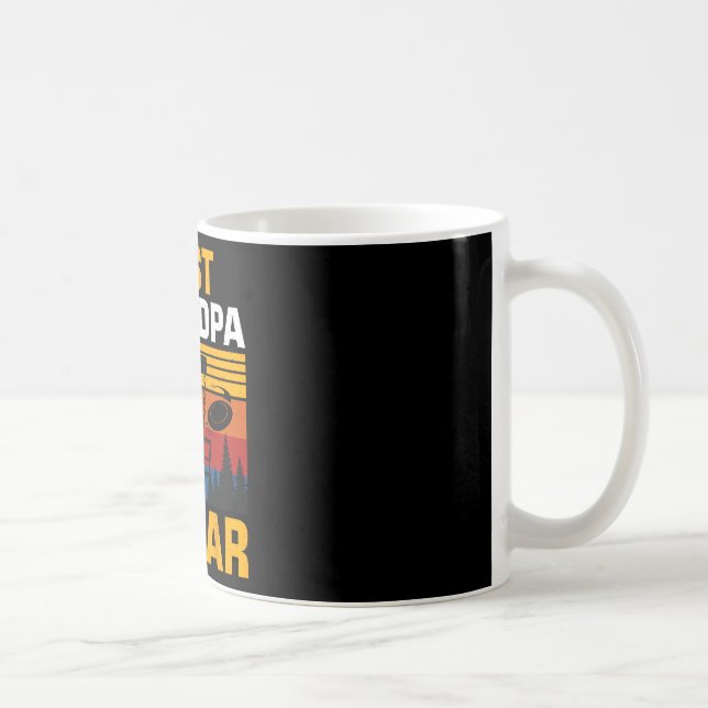 Bester Opa laut Par Disc Golf Spieler  Kaffeetasse (Rechts)