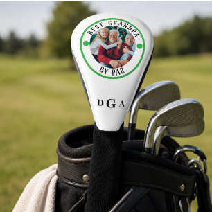 BESTER OPA NACH PAR Foto Monogramm Golf Headcover
