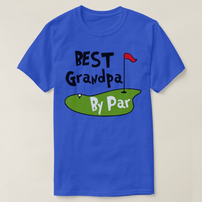 Bester Opa nach Par T-Shirt (Design vorne)