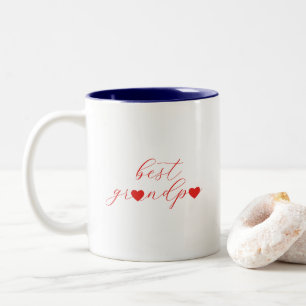 Bester Opa, Opa-Geschenk, Modern  Zweifarbige Tasse