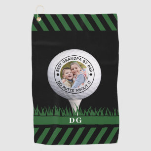 Bester Opa, Par Kein Wort Über Putts Foto Golfhandtuch