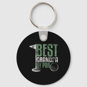 Bester Opa Par Vater-Tag Golf Opa Golf Schlüsselanhänger