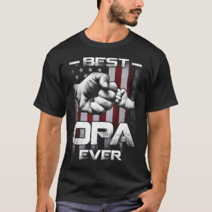 Bester opa überhaupt Faust-Stoß T - Shirt