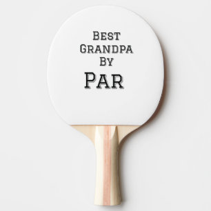 Bester Opa von Par einfache Vater Großvater Gi Tischtennis Schläger