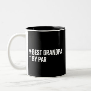 Bester Opa von Par Golf-Geschenk Humor Sarkasmus L Zweifarbige Tasse