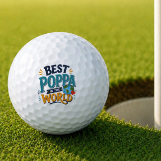Bester Oppa der Welt Golfball