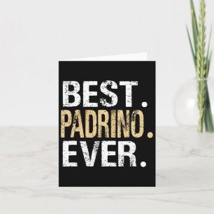 Bester Padrino je Spanien Spanischer Pate Karte