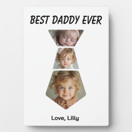 Bester Papa Aller Tischplatte mit Staffelei Fotoplatte