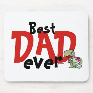 Bester Papa Aller Zeiten Daddysaurus Baby-Mädchen- Mousepad