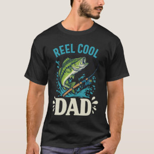 Bester Papa Aller Zeiten Echt Cooler Papa Angeln T-Shirt