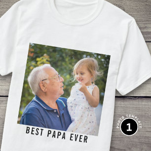 Bester Papa Aller Zeiten Großvater Und Enkelkind F T-Shirt