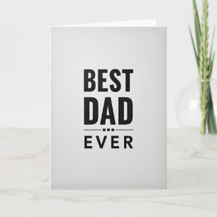 Bester Papa Aller Zeiten Karte