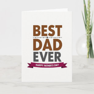Bester Papa Aller Zeiten Typografische Karte