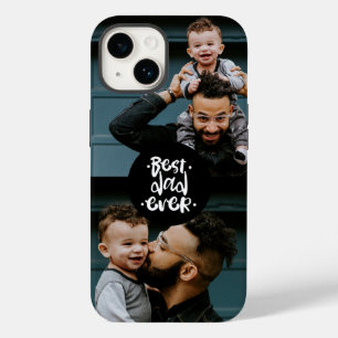 Bester Papa Aller Zwei-Foto-Vatertagsgeschenk Case-Mate iPhone 14 Hülle
