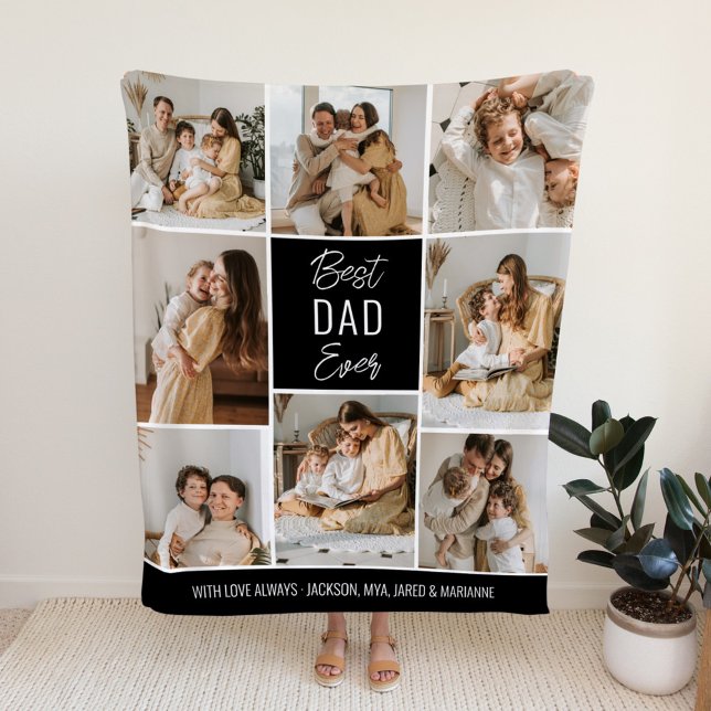 Bester Papa Allerzeit Individuelle Fleece-Decke Fleecedecke (Von Creator hochgeladen)