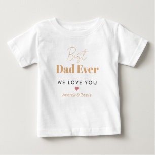 Bester Papa Baby T-shirt