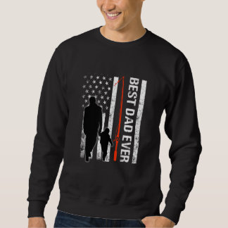 Bester Papa der amerikanischen Flagge am besten fü Sweatshirt
