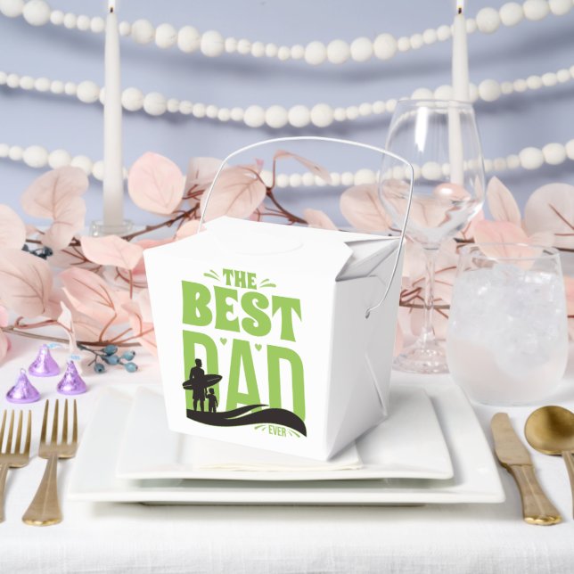 Bester Papa der Welt Geschenkschachtel (Hochzeit)